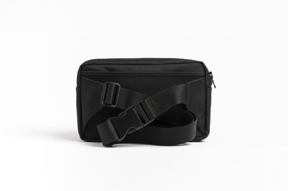 Black Double Bumbag - Görsel 4