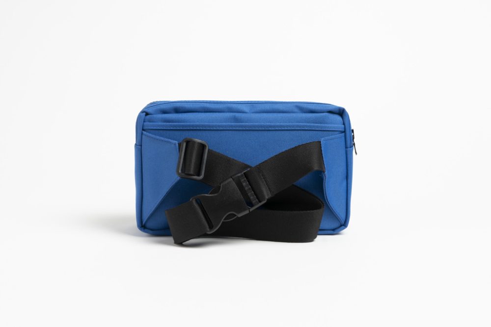 Royal Blue Double Bumbag - Görsel 3