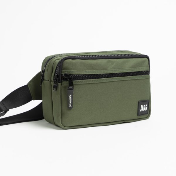 Khaki Double Bumbag