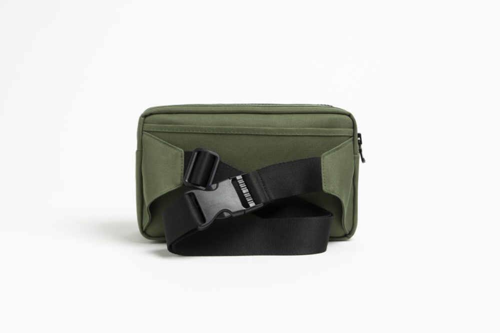 Khaki Double Bumbag - Görsel 3