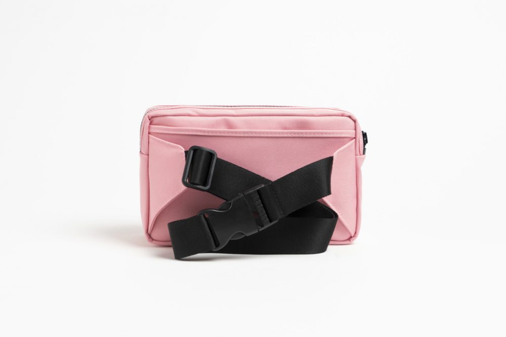 Baby Pink Double Bumbag - Görsel 4