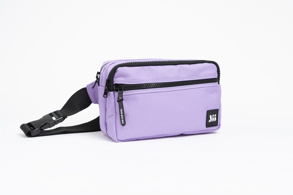 Baby Purple Double Bumbag - Görsel 2