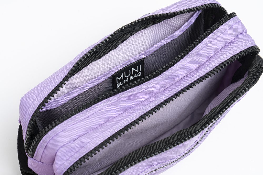 Baby Purple Double Bumbag - Görsel 4