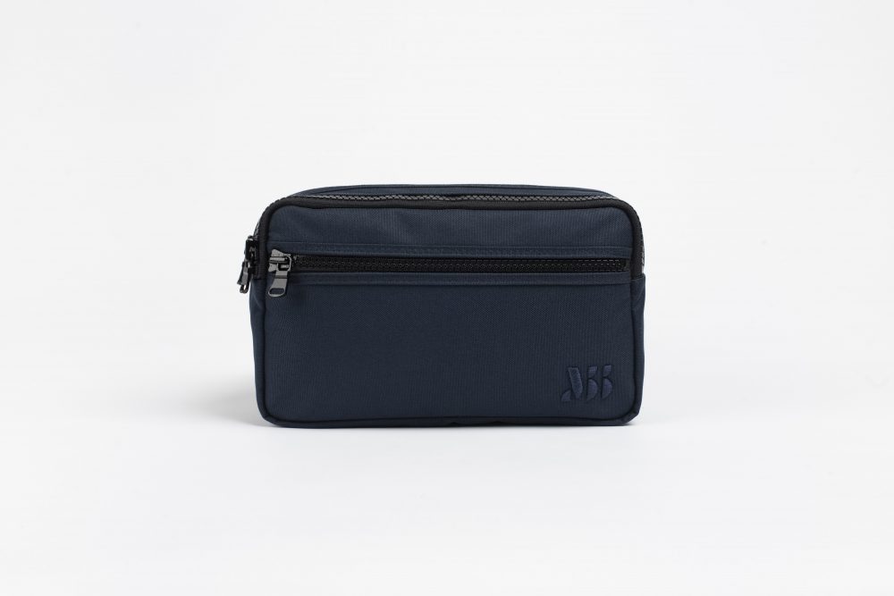 Grace Navy Blue Double Bumbag