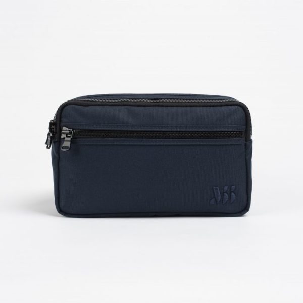 Grace Navy Blue Double Bumbag