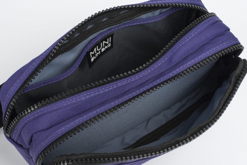 Grace Deep Purple Double Bumbag - Görsel 2