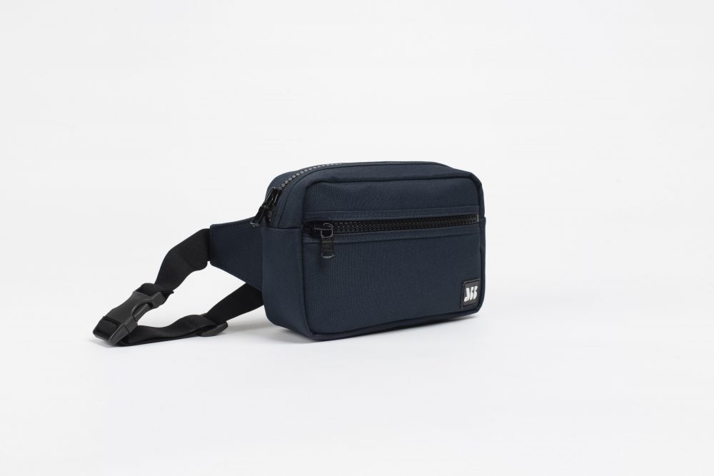 Mini Mu Navy Blue Single Bumbag - Görsel 2