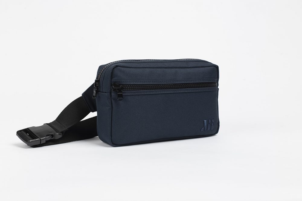 Grace Navy Blue Bumbag - Görsel 2