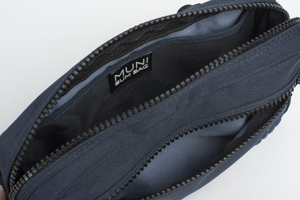 Grace Navy Blue Bumbag - Görsel 4