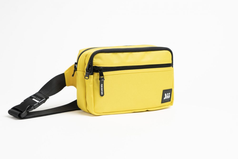 Yellow Double Bumbag - Görsel 3