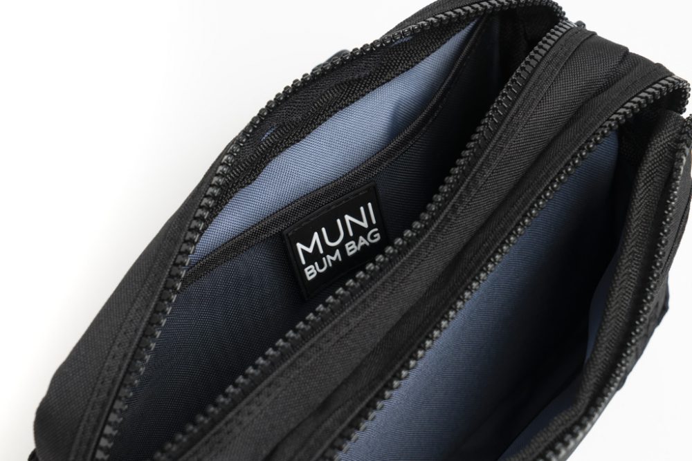 Grace Black Double Bumbag - Görsel 5