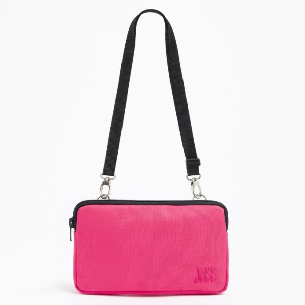 Neon Pink Phone Bag