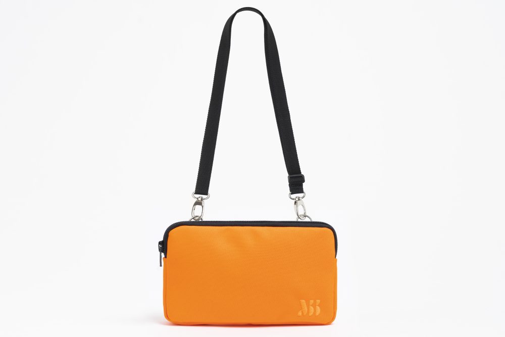 Neon Orange Phone Bag