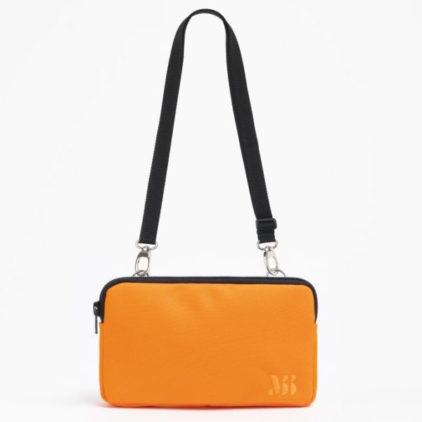 Neon Orange Phone Bag