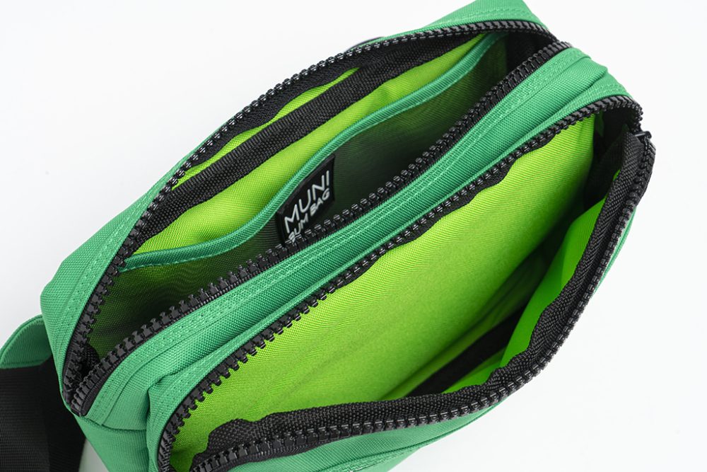 Grass Green Double Bumbag - Görsel 4