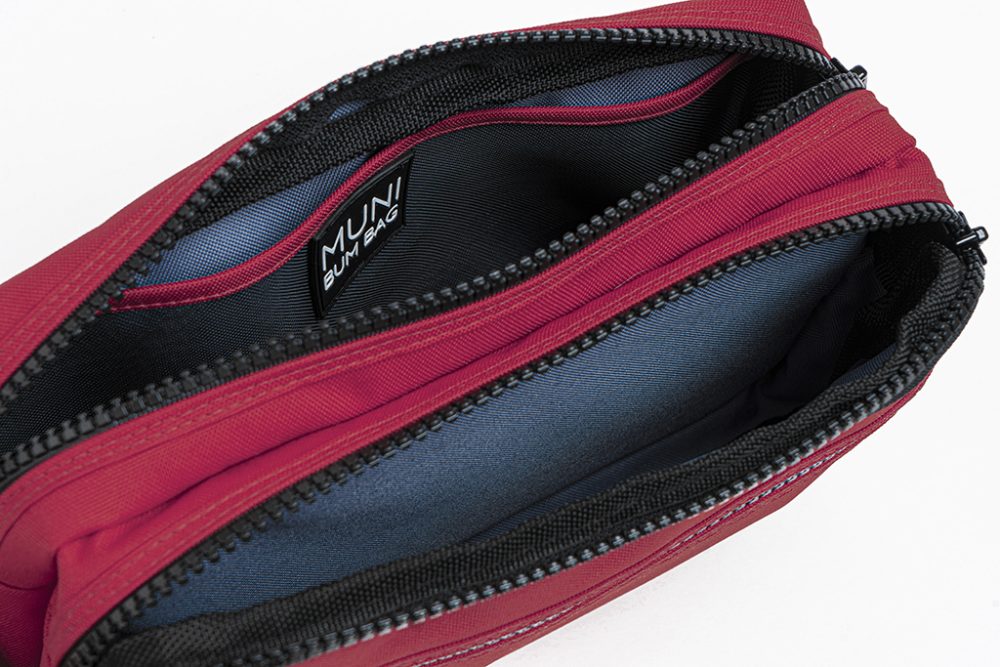 Grace Cherry Red Double Bumbag - Görsel 4