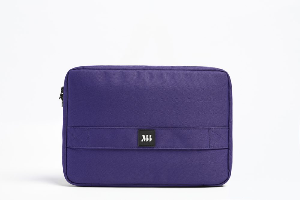 Deep purple Laptop Clutch Bag 15"