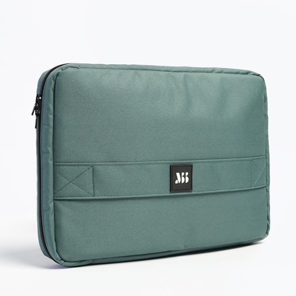 Petrol Green Laptop Clutch Bag 13"/14"