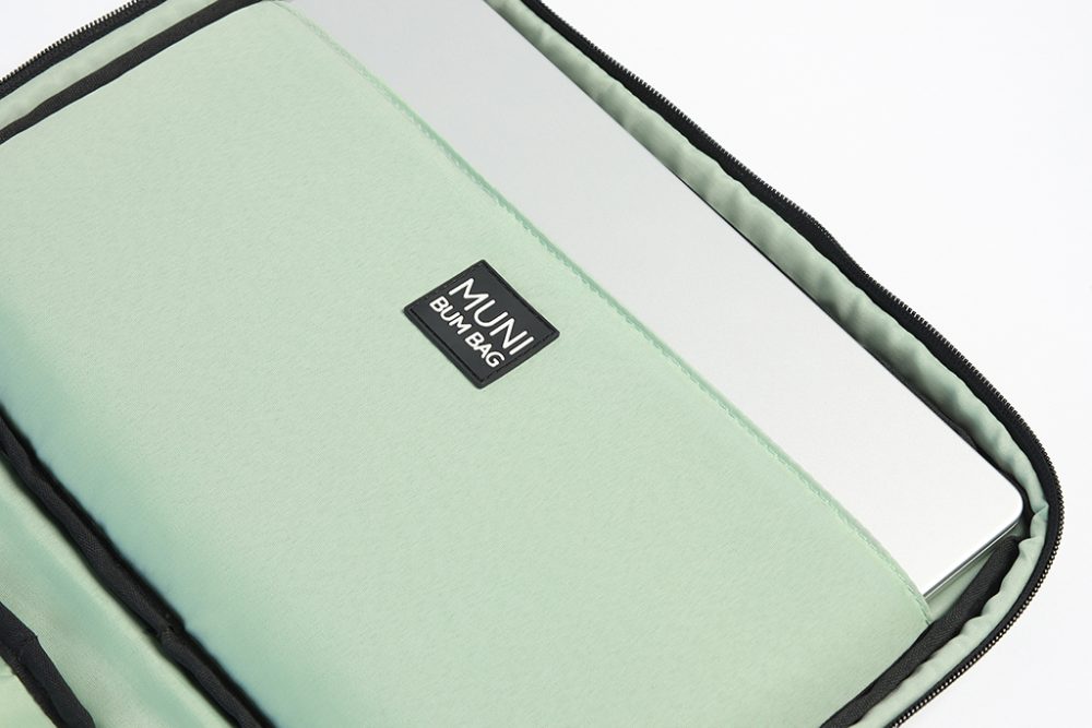 Petrol Green Laptop Clutch Bag 13"/14" - Görsel 7
